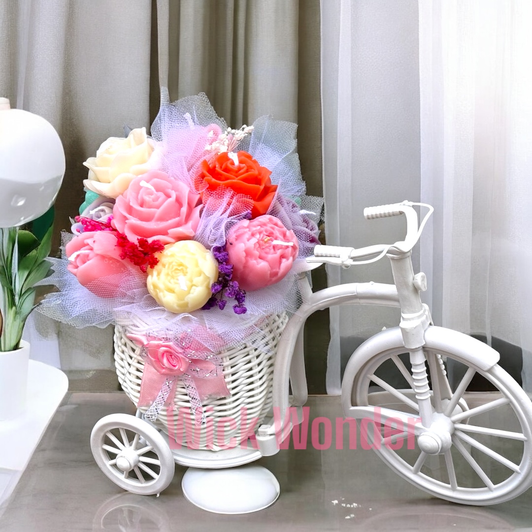 Garden Party Bicycle Bouquet