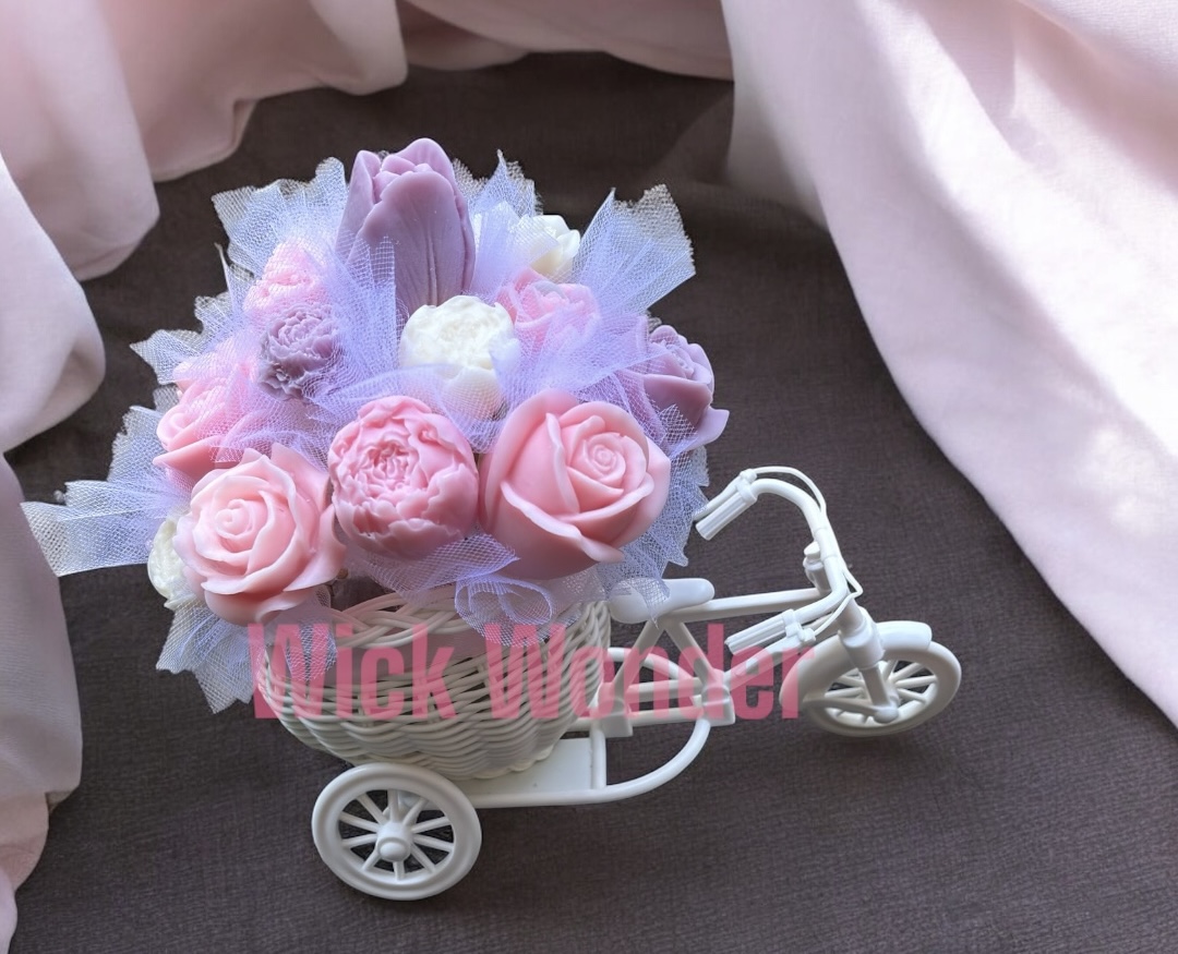 Lavender Dream Bicycle Bouquet