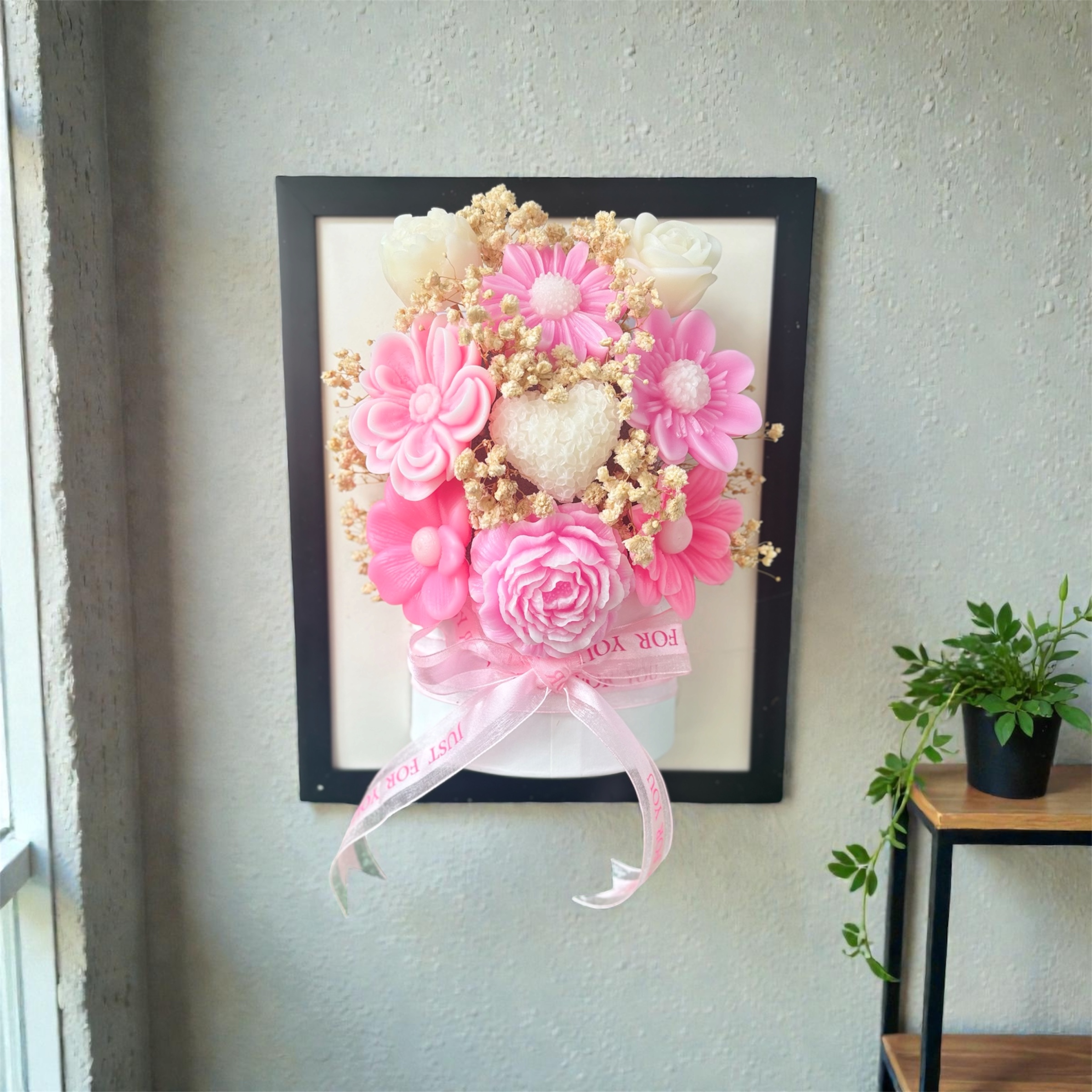 Pink Blossom 3D Frame